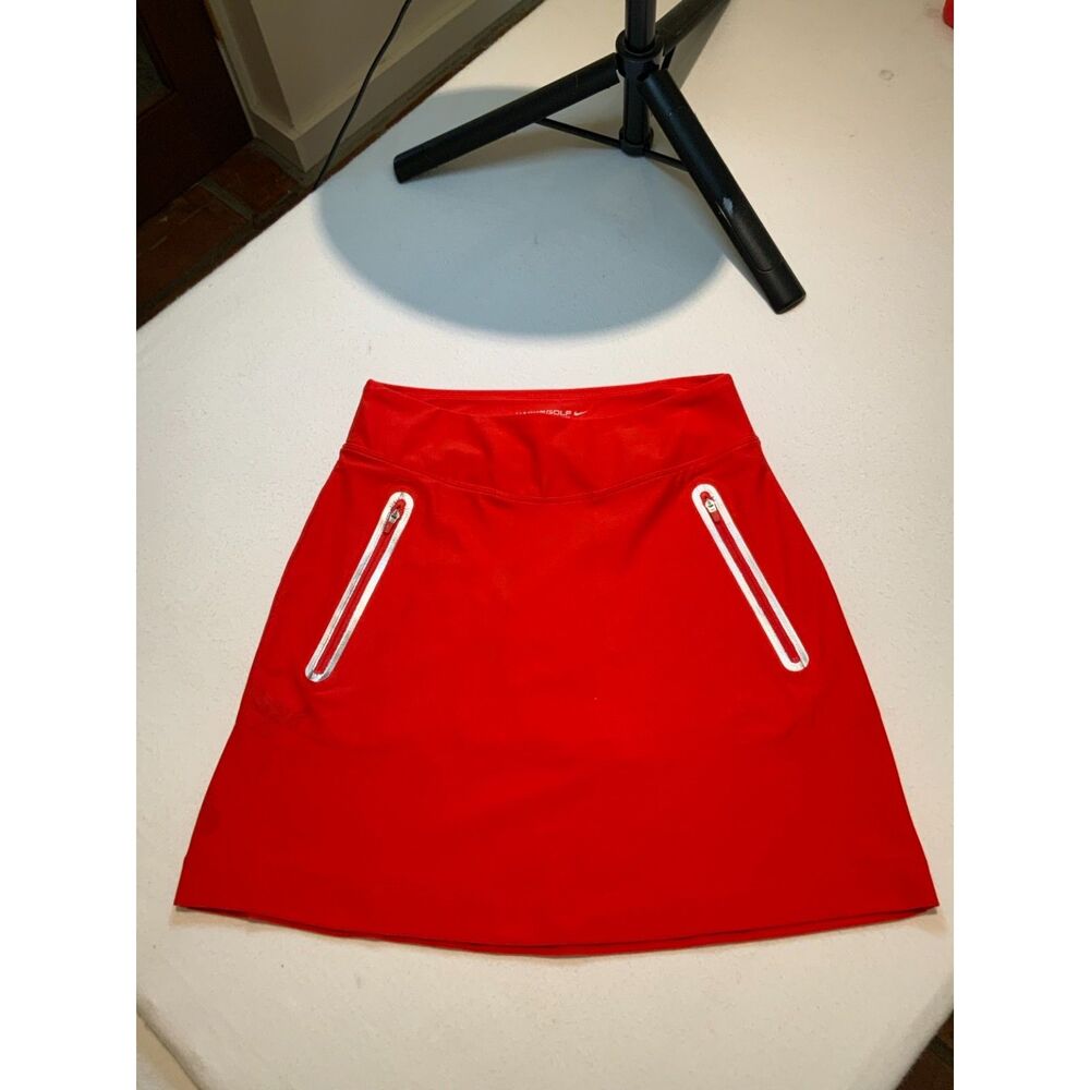 Title: Nike Golf Tour Performance Dri-FIT Skort | Red | Size XS
